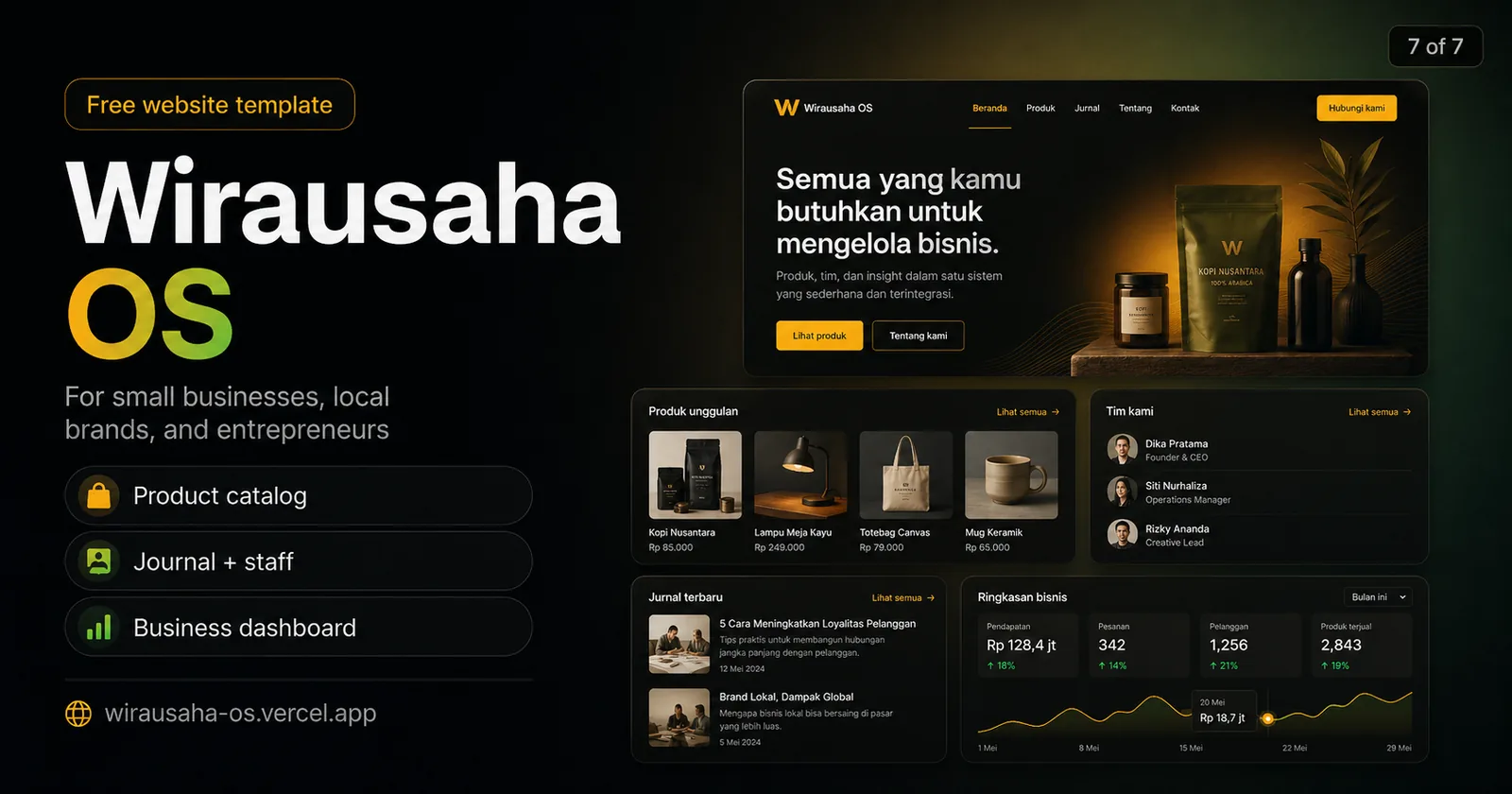 Wirausaha OS preview